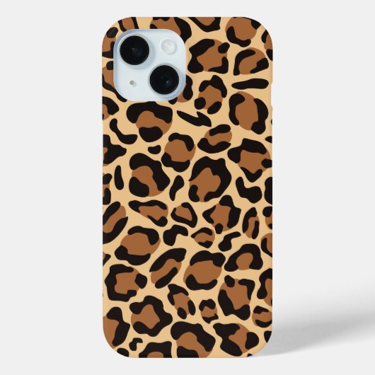 Coques Case-Mate iPhone Motif sans voile Leopard (Verso)