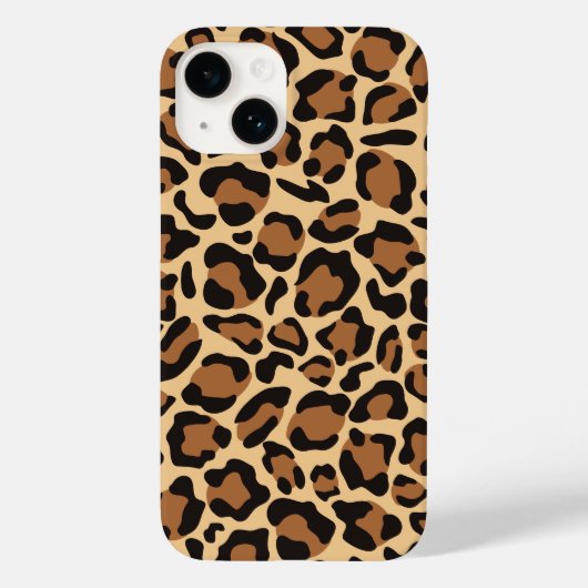 Coques Case-Mate iPhone Motif sans voile Leopard (Verso)
