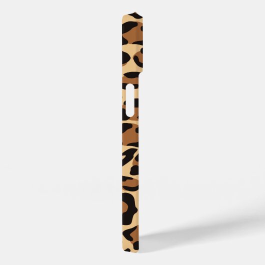 Coques Case-Mate iPhone Motif sans voile Leopard (Verso / Droite)