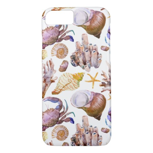 Coques Case-Mate iPhone Motif Sea Life 4 (Dos)