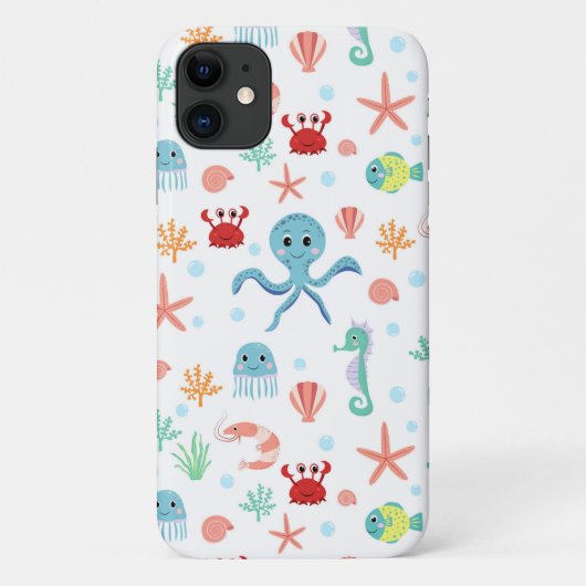 Coques Case-Mate iPhone Motif Sea World (Dos)