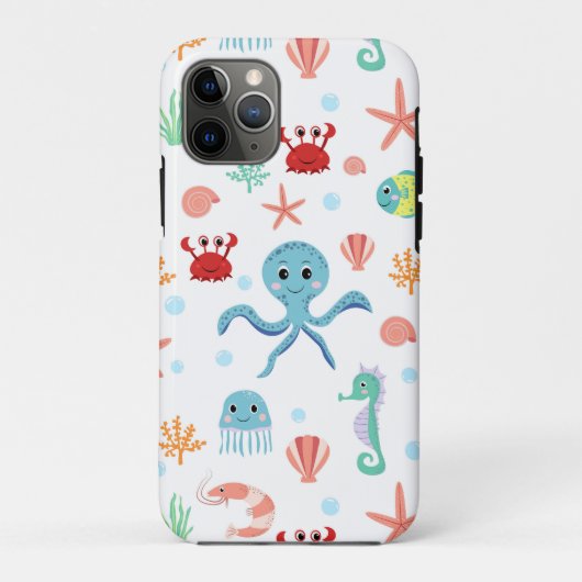 Coques Case-Mate iPhone motif Sea World (Dos)