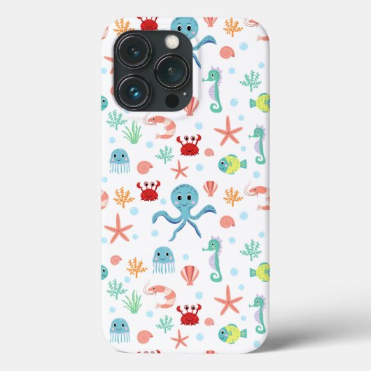 Coques Case-Mate iPhone Motif Sea World (Verso)