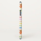 Coques Case-Mate iPhone Motif Sesame Pals couleur arc-en-ciel (Dos/Droite)