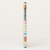 Coques Case-Mate iPhone Motif Sesame Pals couleur arc-en-ciel (Dos/Gauche)