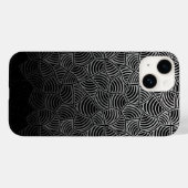 Coques Case-Mate iPhone Motif Shell.04.w Black BG (Verso (horizontal))