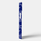 Coques Case-Mate iPhone Motif Shell bleu clair (Verso / Droite)