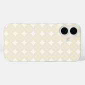 Coques Case-Mate iPhone Motif shippo beige (Verso (horizontal))