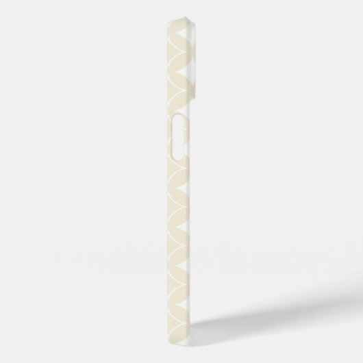 Coques Case-Mate iPhone Motif shippo beige (Verso / Droite)