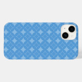Coques Case-Mate iPhone motif shippo bleu ciel (Verso (horizontal))