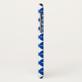 Coques Case-Mate iPhone Motif shippo bleu et blanc (Dos/Gauche)