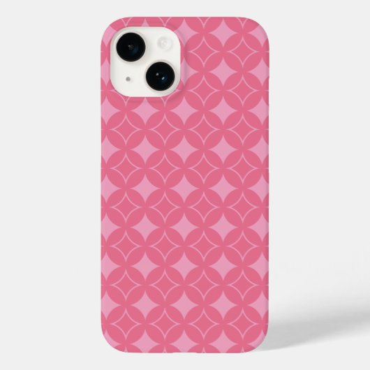 Coques Case-Mate iPhone Motif shippo rose (Verso)