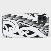 Coques Case-Mate iPhone Motif silverfern maori de tatouage avec des (Dos (Horizontal))