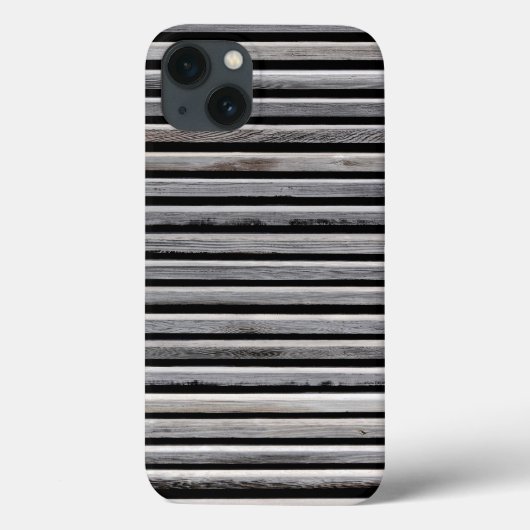 Coques Case-Mate iPhone Motif simple à bande de bois (Verso)