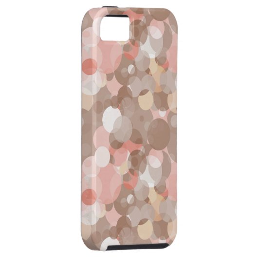 Coques Case-Mate iPhone Motif simple - cercles (Dos/Droit)
