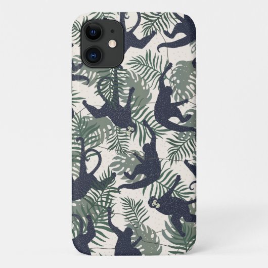 Coques Case-Mate iPhone Motif singe vintage (Dos)