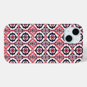 Coques Case-Mate iPhone Motif slave blanc rouge (Verso (horizontal))