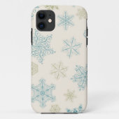 Coques Case-Mate iPhone Motif Snowflake (Dos)