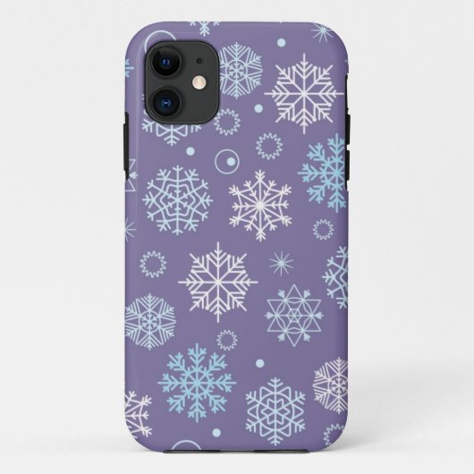 Coques Case-Mate iPhone Motif Snowflake (Dos)