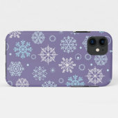 Coques Case-Mate iPhone Motif Snowflake (Dos (Horizontal))