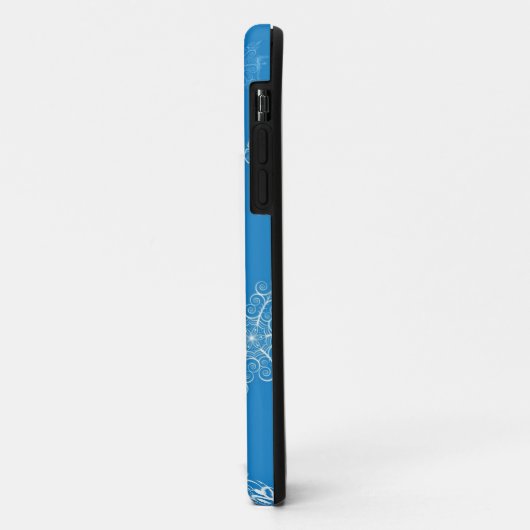 Coques Case-Mate iPhone Motif Snowflake (Dos/Gauche)