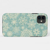 Coques Case-Mate iPhone Motif Snowflake (Dos (Horizontal))