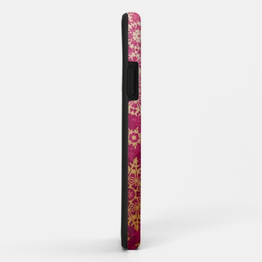 Coques Case-Mate iPhone Motif Snowflake (Dos/Droite)