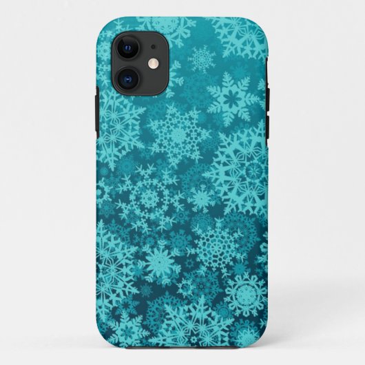 Coques Case-Mate iPhone Motif Snowflake (Dos)