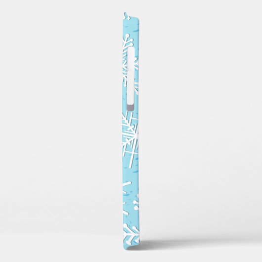 Coques Case-Mate iPhone Motif Snowflake (Verso / Gauche)