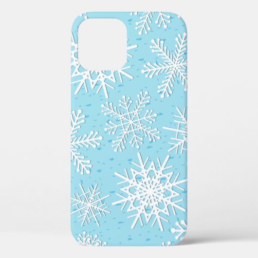 Coques Case-Mate iPhone Motif Snowflake (Verso)
