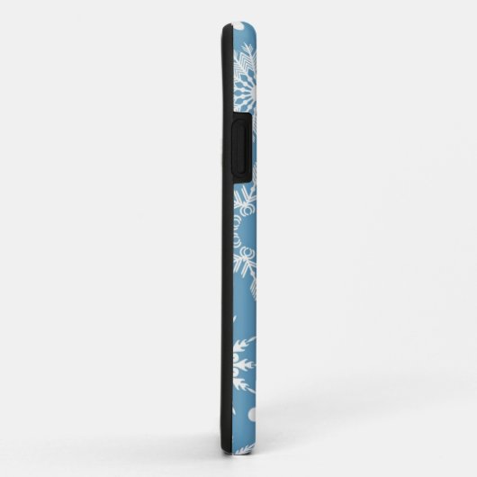 Coques Case-Mate iPhone Motif Snowflake (Dos/Droite)