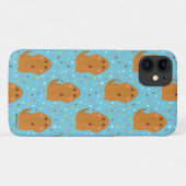 Coques Case-Mate iPhone Motif Snuffleupagus Blue Stars & Dots (Dos (Horizontal))