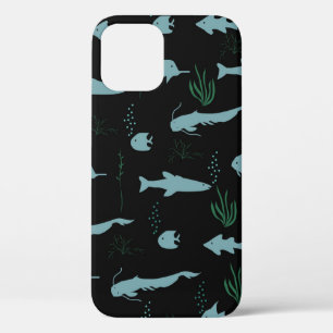 Case-Mate iPhone Case motif sous-marin Abstrait avec poissons et algues