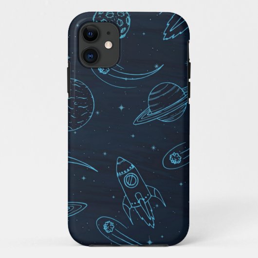 Coques Case-Mate iPhone Motif spatial (Dos)