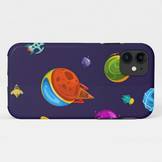 Coques Case-Mate iPhone Motif spatial (Dos (Horizontal))