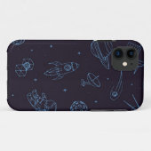 Coques Case-Mate iPhone Motif spatial (Dos (Horizontal))