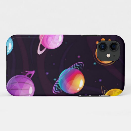 Coques Case-Mate iPhone Motif spatial (Dos (Horizontal))