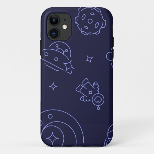 Coques Case-Mate iPhone Motif spatial (Dos)