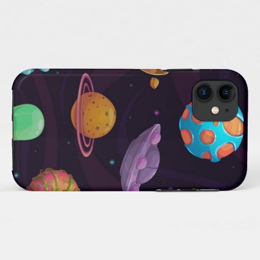 Coques Case-Mate iPhone Motif spatial (Dos (Horizontal))
