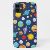 Coques Case-Mate iPhone Motif spatial, Planètes, Étoiles, Cosmos, Galaxie (Dos)