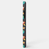Coques Case-Mate iPhone Motif spatial sur fond noir (Dos/Gauche)