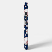Coques Case-Mate iPhone Motif sportif de baseball (Verso / Gauche)