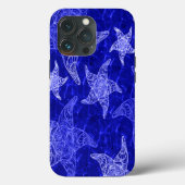 Coques Case-Mate iPhone Motif Starfish bleu (Verso)
