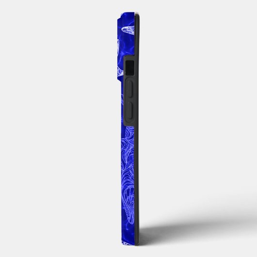 Coques Case-Mate iPhone Motif Starfish bleu (Verso / Gauche)