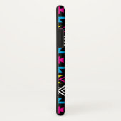 Coques Case-Mate iPhone Motif stylisé II CMYBW d'Aztèque grand (Dos/Droite)