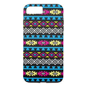 Case-Mate iPhone Case Motif stylisé II CMYBW d'Aztèque grand