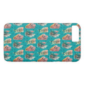 Coques Case-Mate iPhone Motif Succulent de Cactus Graphiques Abstraits (Dos (Horizontal))