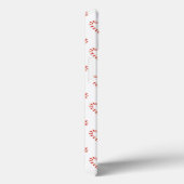 Coques Case-Mate iPhone Motif sucre de canne (Verso / Droite)