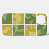 Coques Case-Mate iPhone motif sur le thème du zoo (Verso (horizontal))