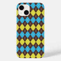 Motif Tartan Écossais des Années 70